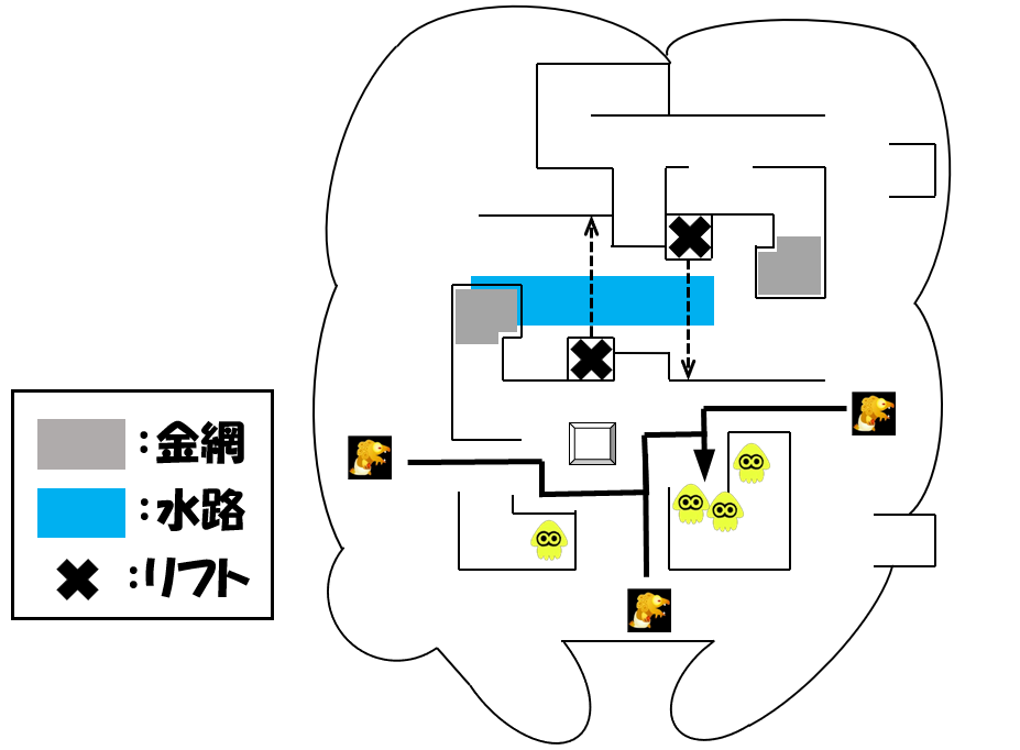 トキシラズいぶし工房ヒカリバエ立ち回り