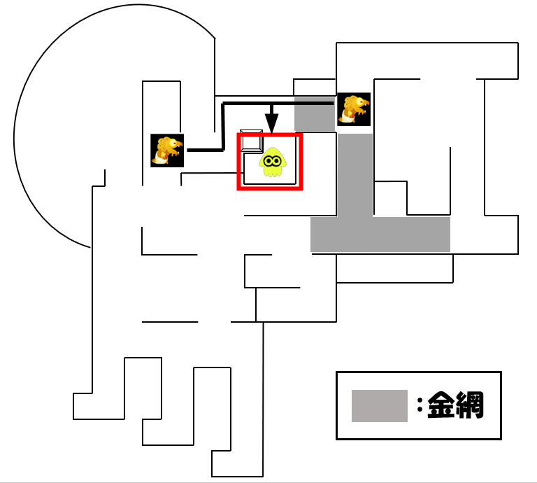 シェケナダムヒカリバエ集合場所