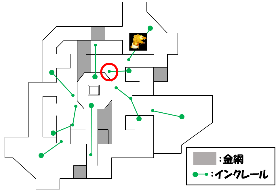 どんぴこ闘技場ヒカリバエ集合場所