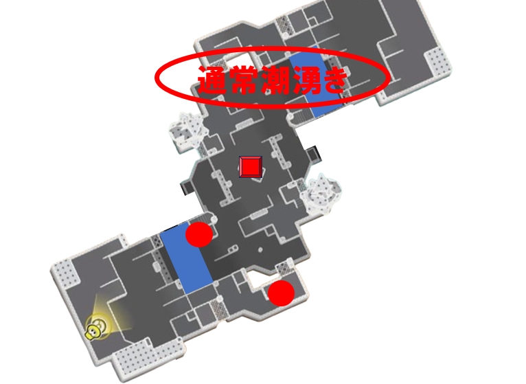 タラポートショッピングビッグラン通常潮タマヒロイ出現位置