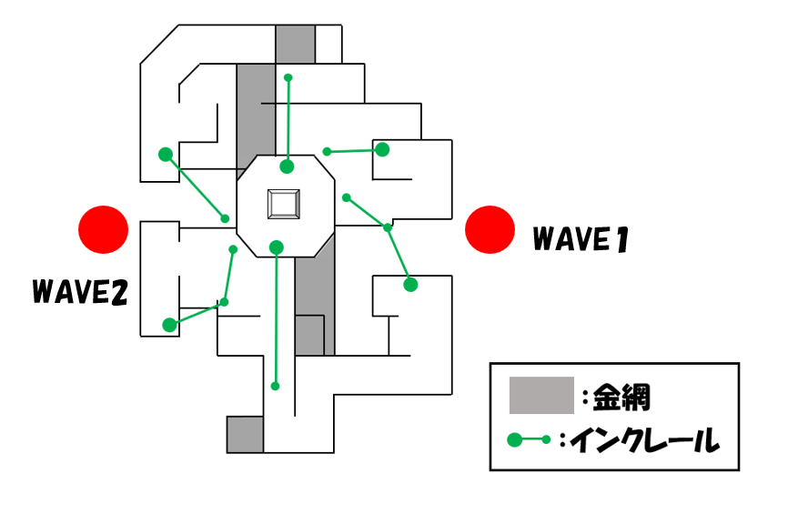 どんぴこ闘技場バイトチームコンテストタマヒロイ出現位置WAVE1・2